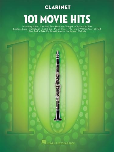 101 Movie Hits For Clarinet: Noten, Sammelband für Klarinette